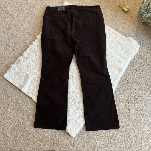 Lands' End corduroy pants in spice brown 18x31 - Picture 4 of 9